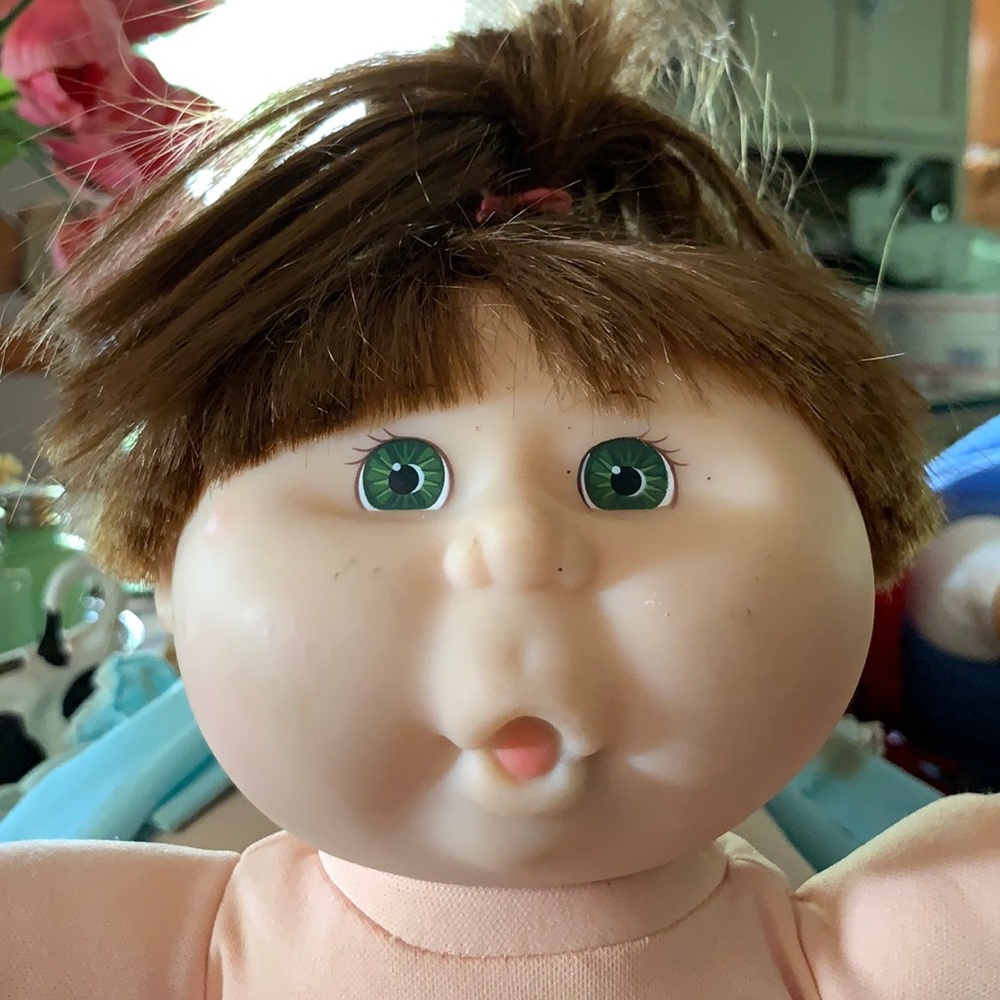 1995, Mattel, Cabbage Patch doll, talking vintage